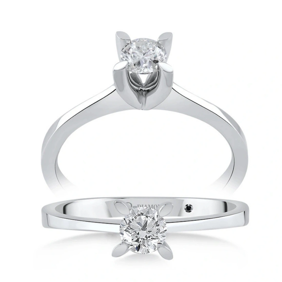 0,30 Karat Tektaş Pırlanta Yüzük 